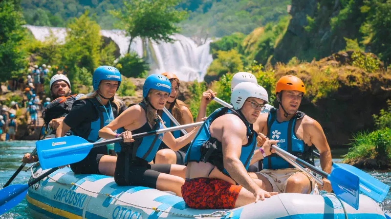 Rafting na Uni - Štrbački buk